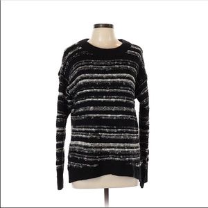 3/$20 Calvin Klein Black Striped Sweater